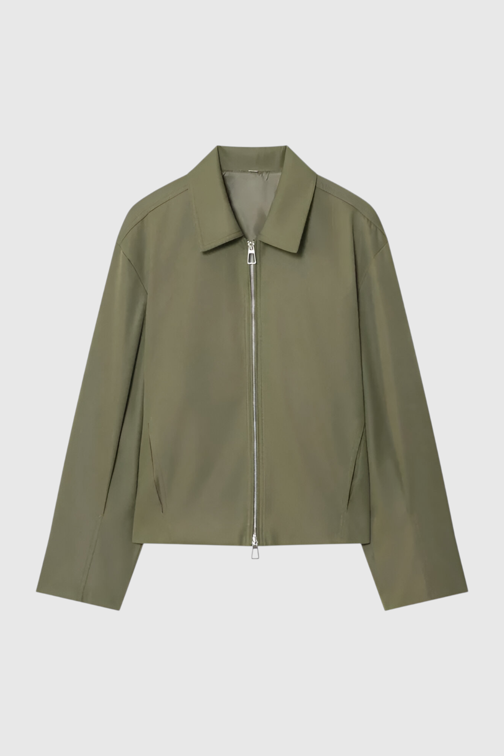 Dames Casual Bomberjack - Legergroen