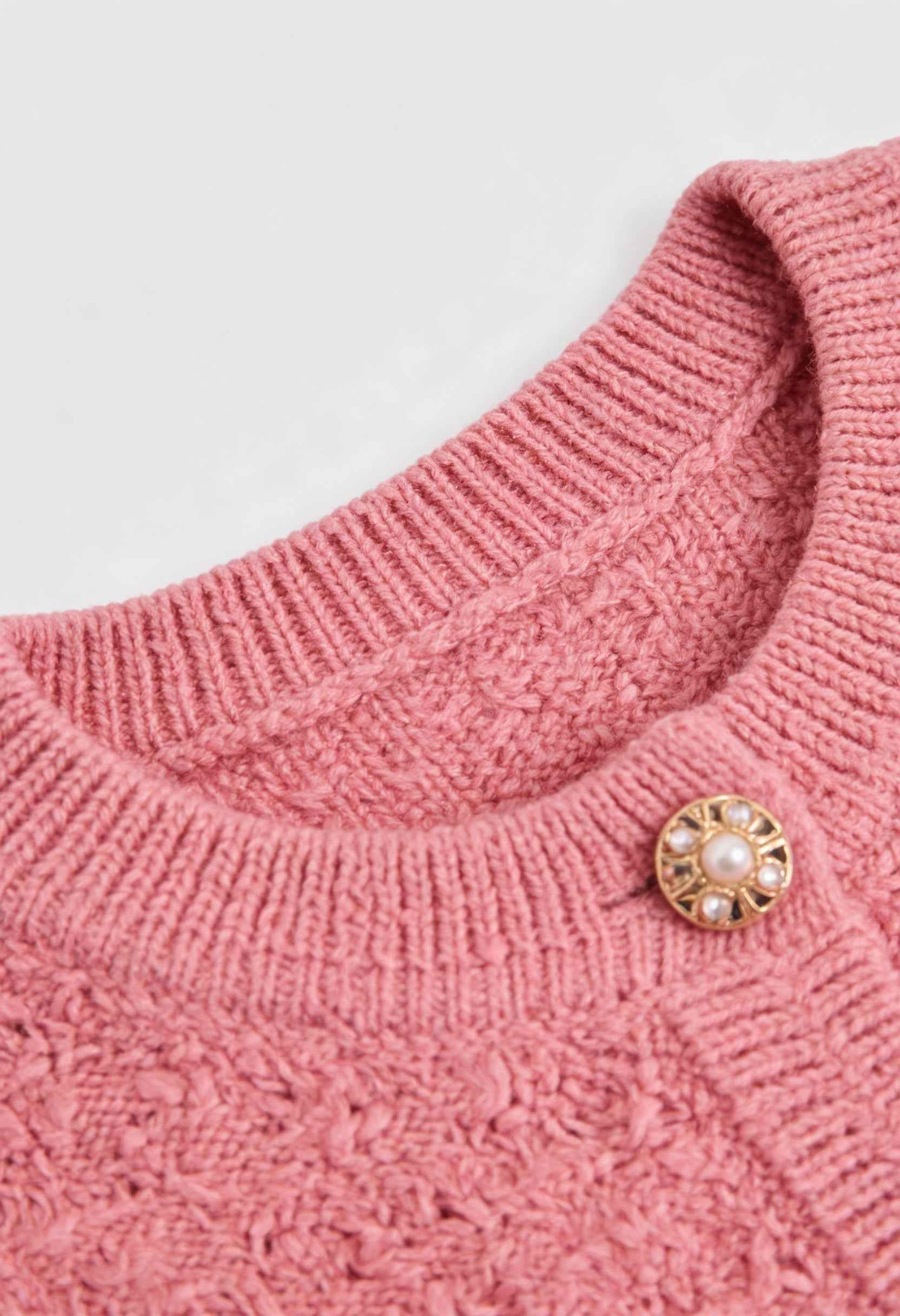 Dames Casual Wit Gebreid Vestje