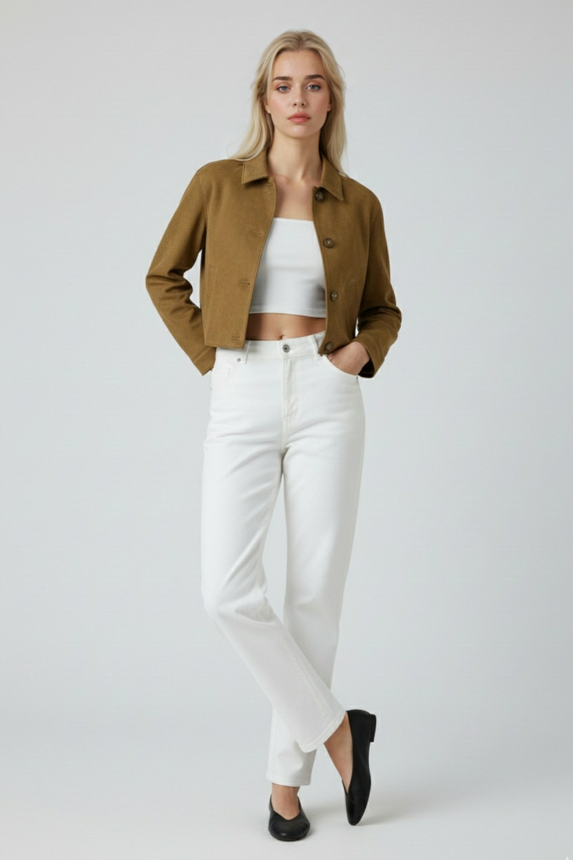 Dames Casual Suède Jasje