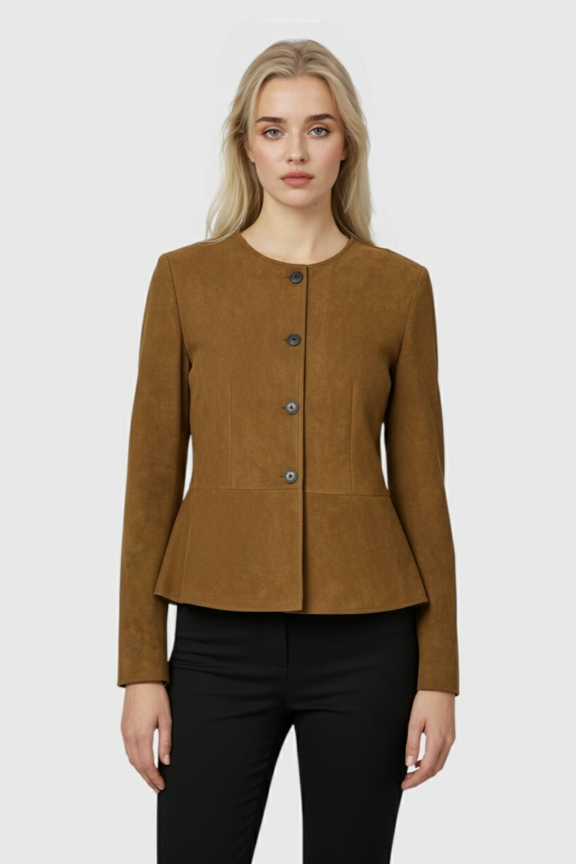 Dames Casual Vintage Jasje