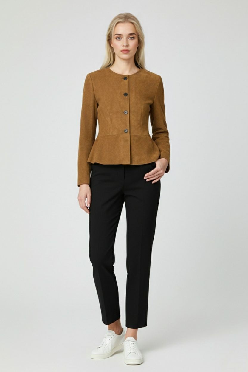 Dames Casual Vintage Jasje