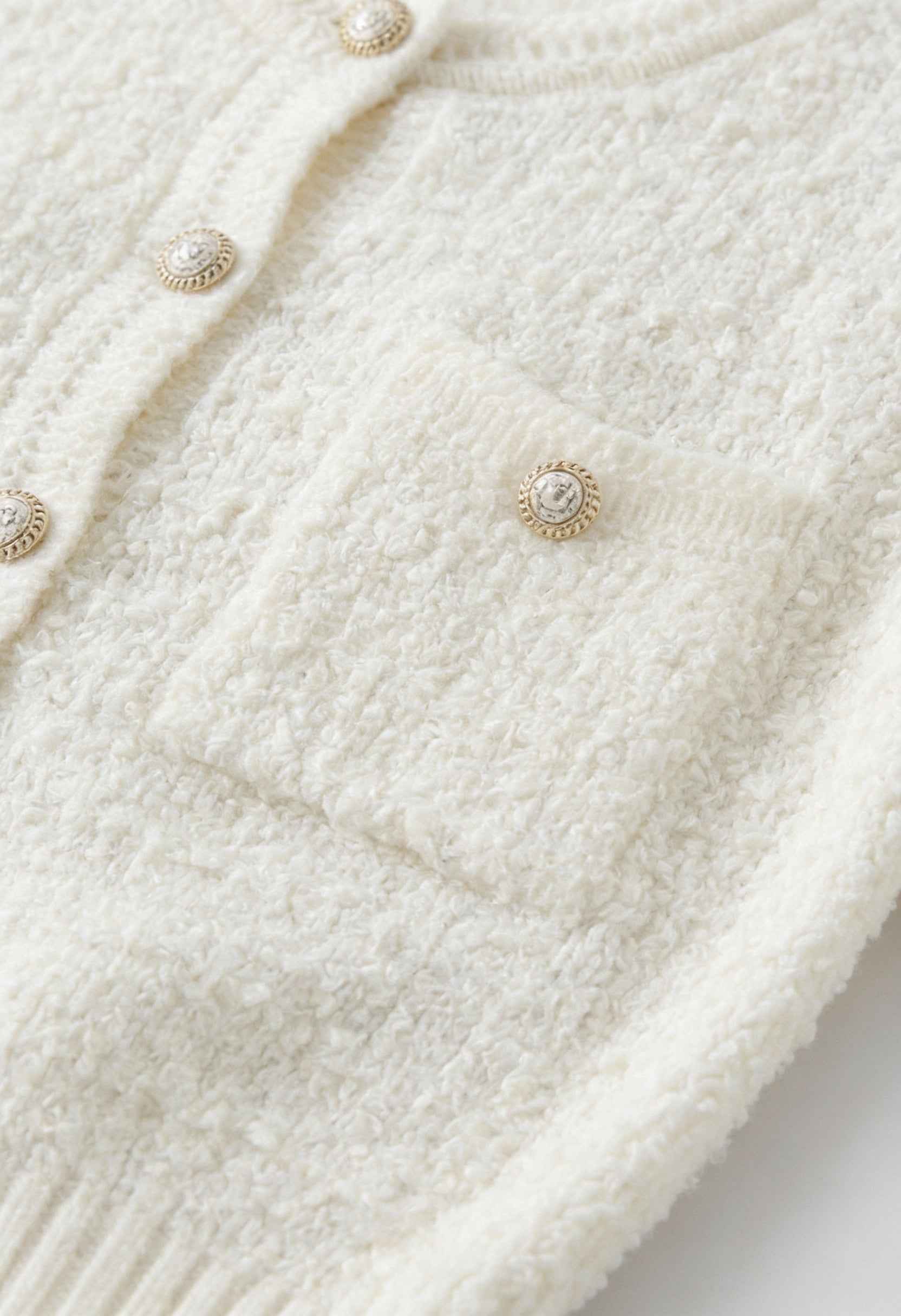 Dames Casual Wit Gebreid Vestje