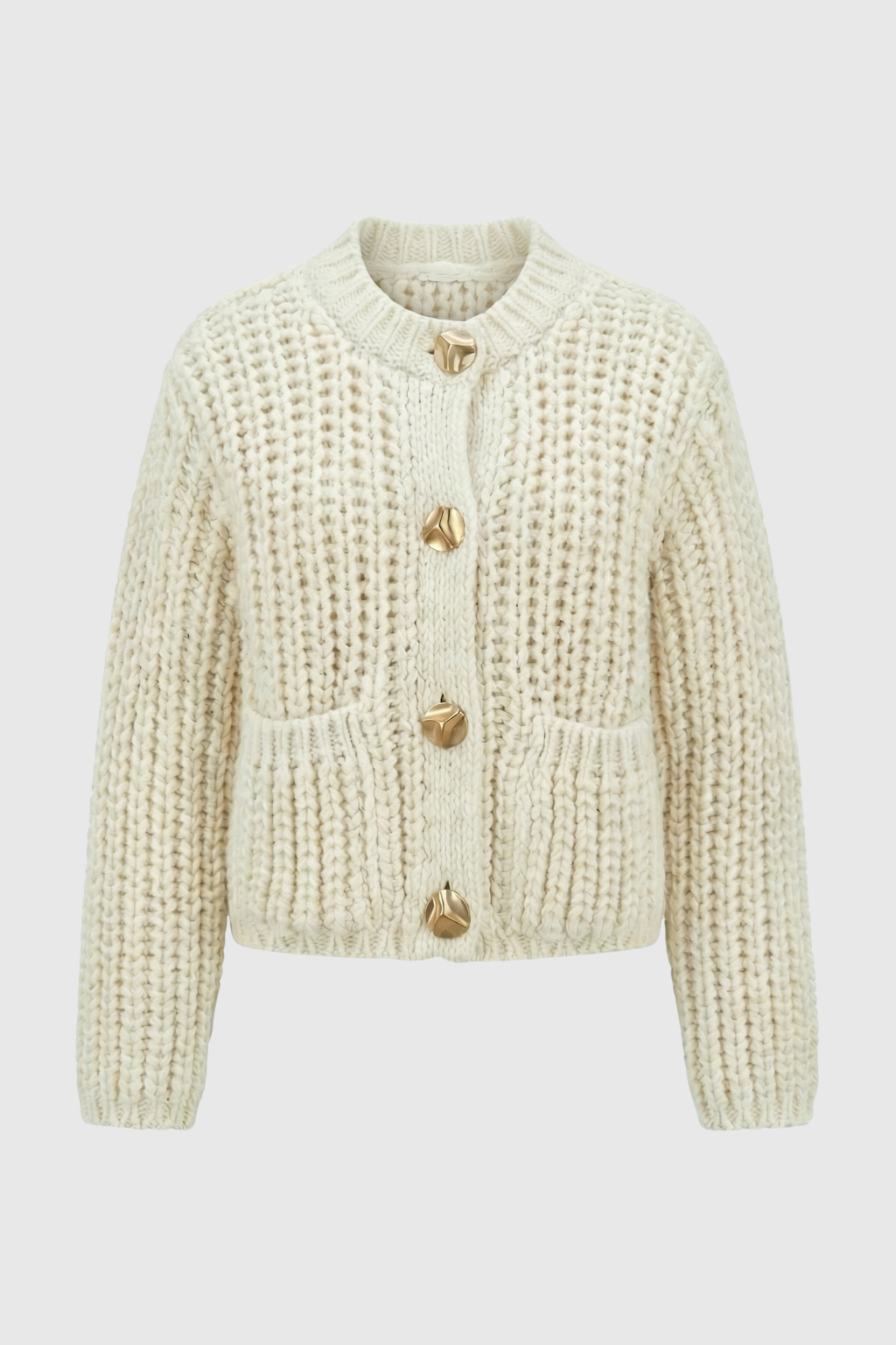 Dames Casual Wit Gebreid Vestje