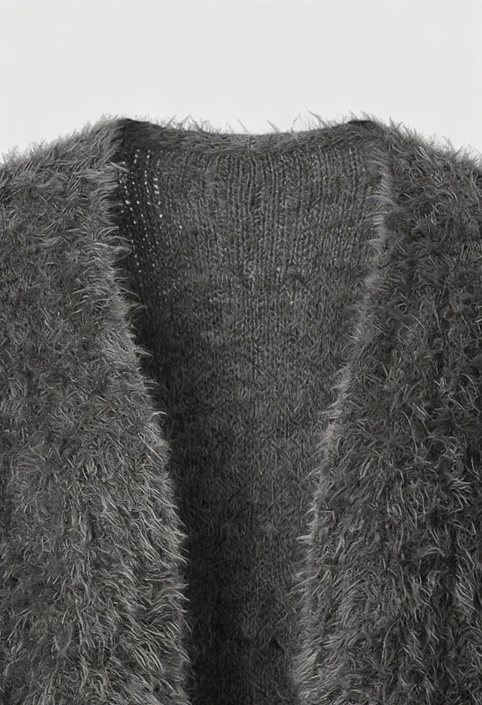 Women's Dark Gray Cardigan