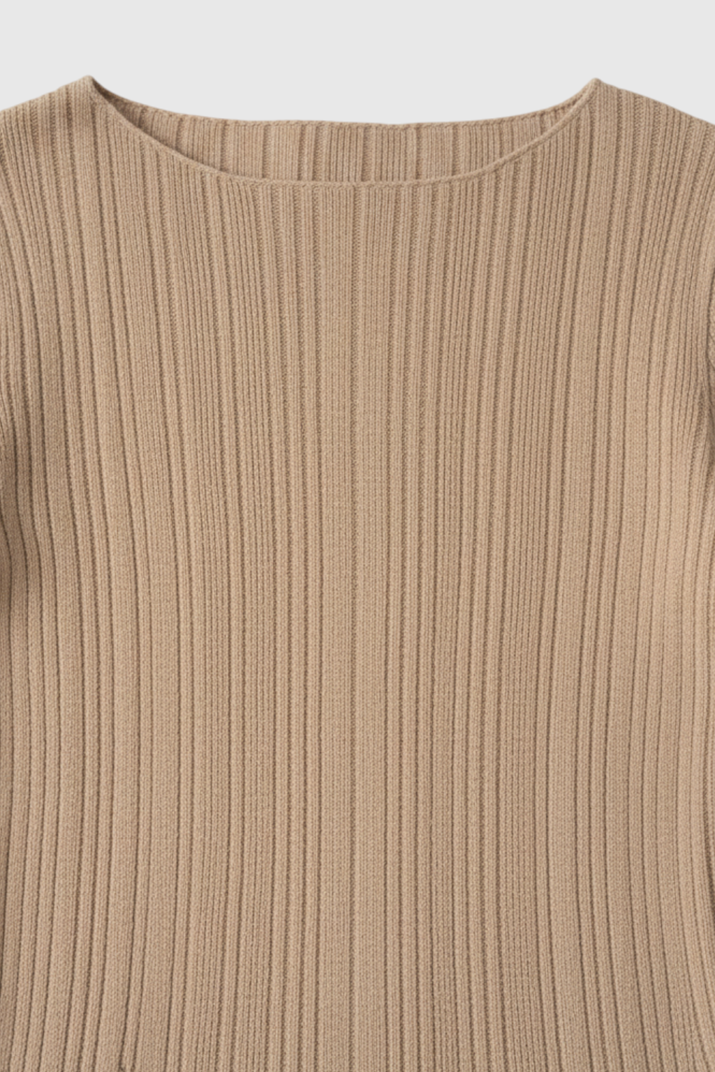 Dames Elegante Khaki Gebreide Rokpak