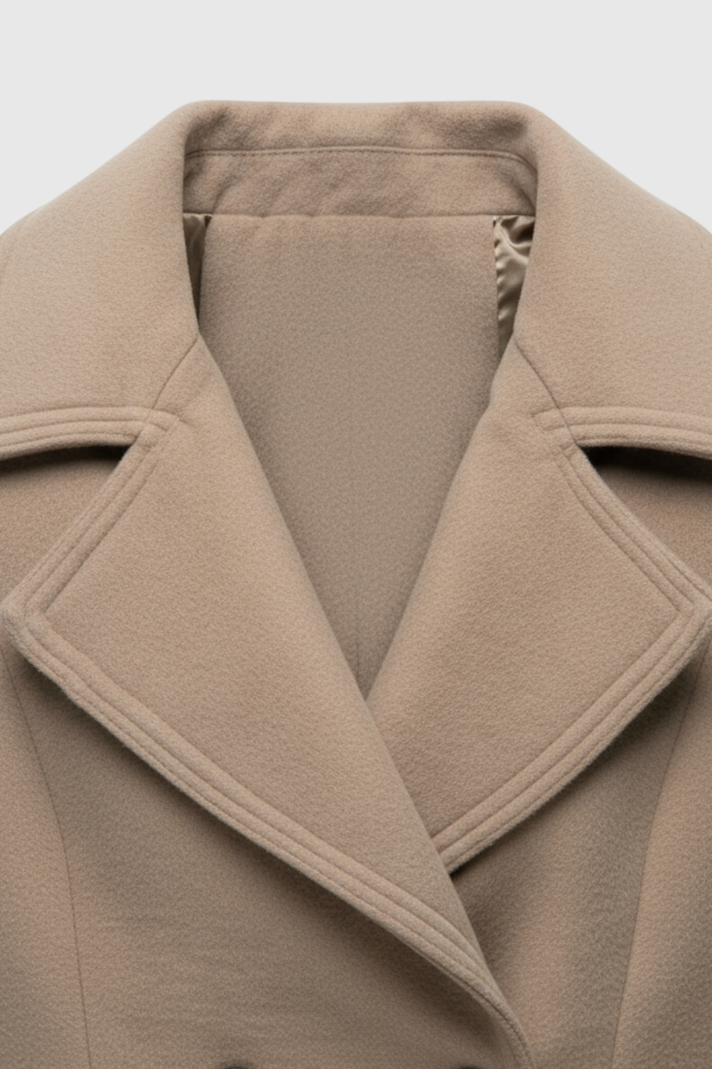 Dames Elegante Khaki Trenchcoat