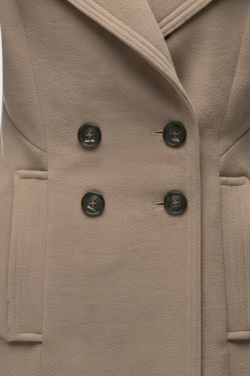 Dames Elegante Khaki Trenchcoat