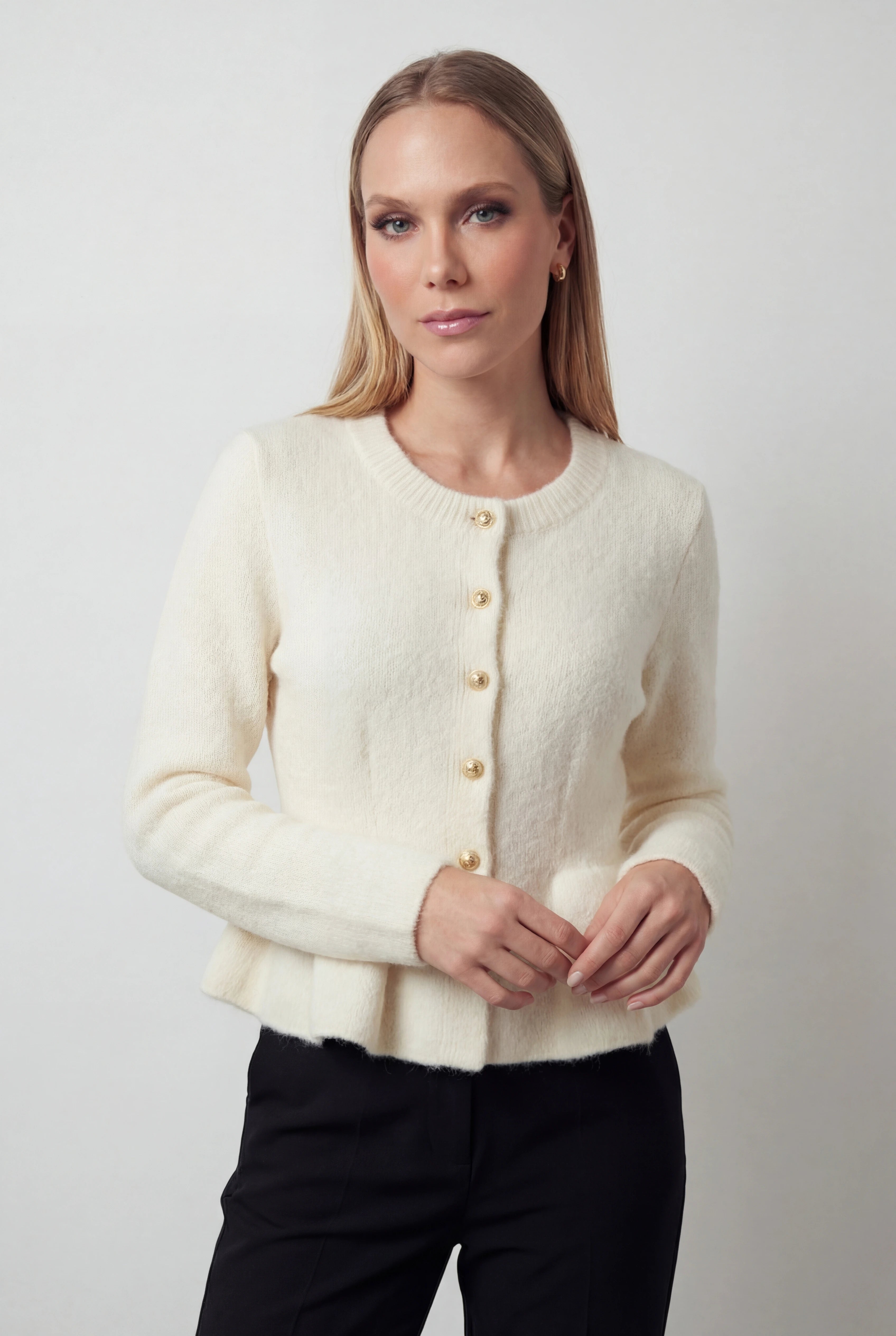 Dames Elegante Vestje Met Ruches