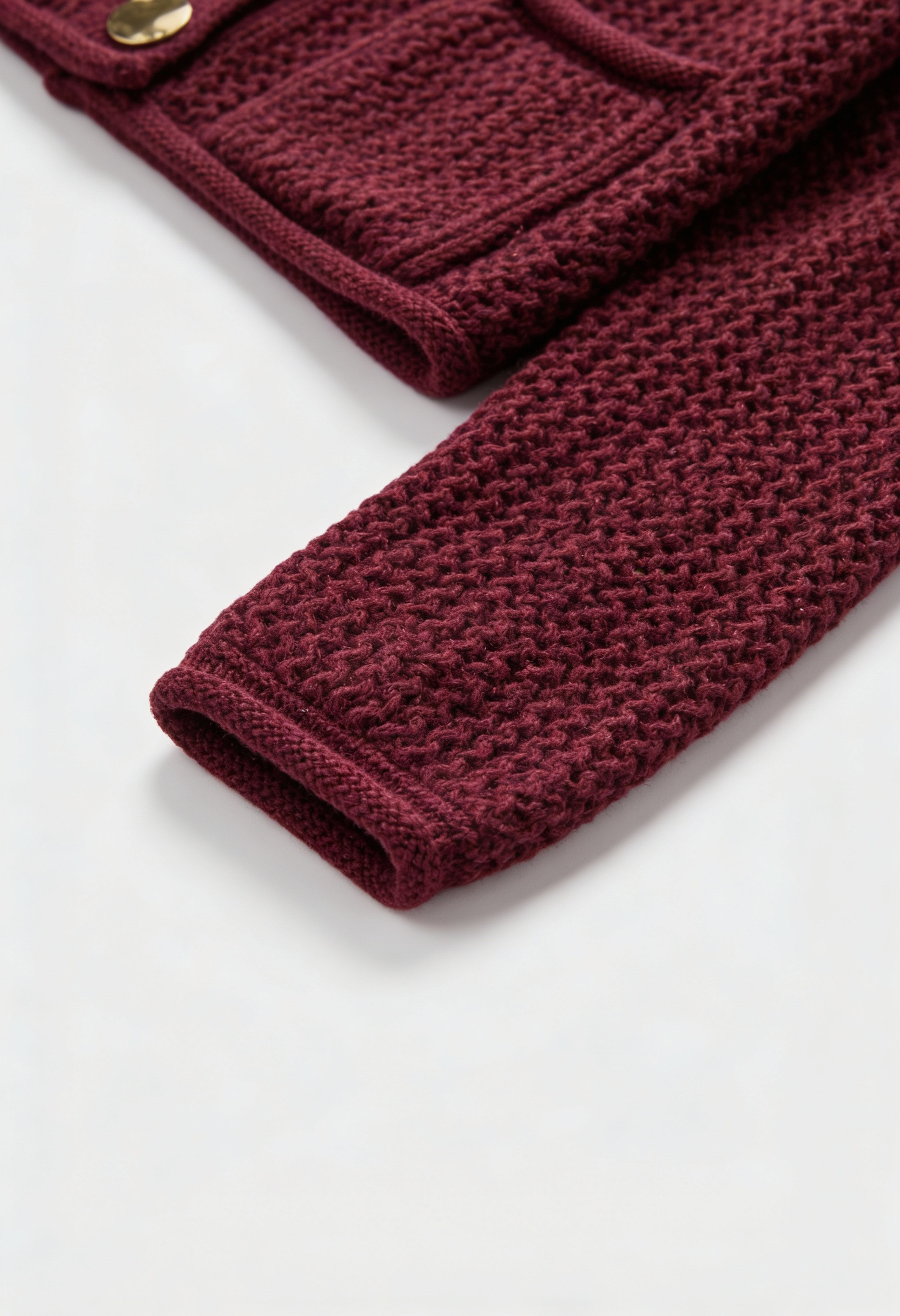 Women's Knit Long Sleeve Cardigan - View 7 | Vanda Liamo