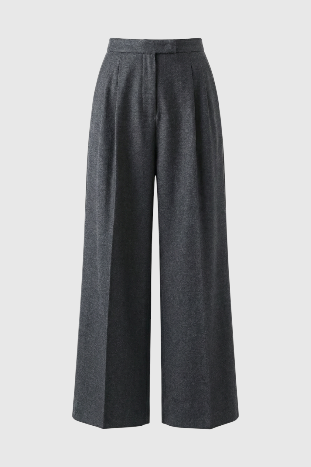 Dames Hoge Taille Grijs Pantalon