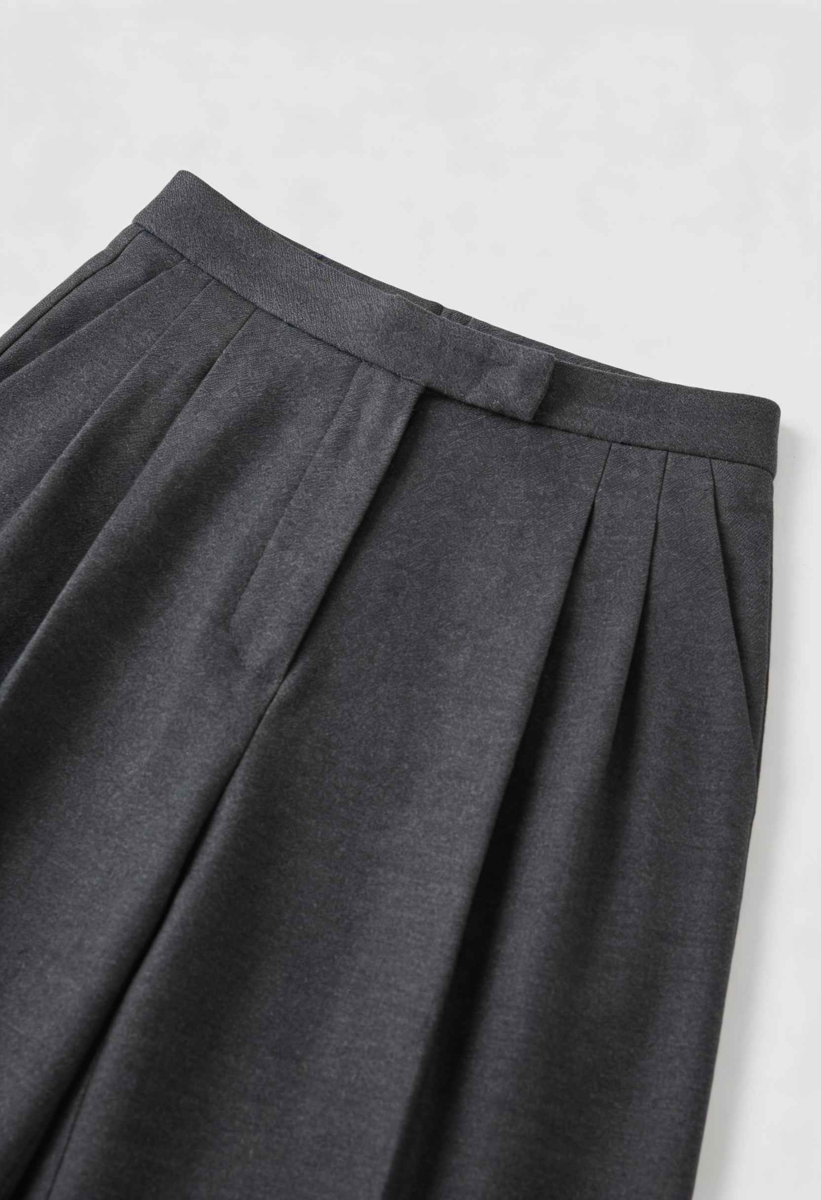 Dames Hoge Taille Grijs Pantalon