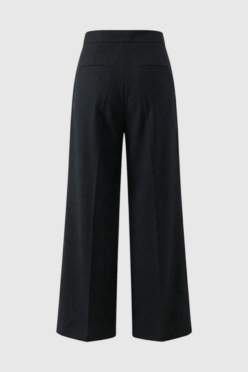 Dames Hoge Taille Grijs Pantalon