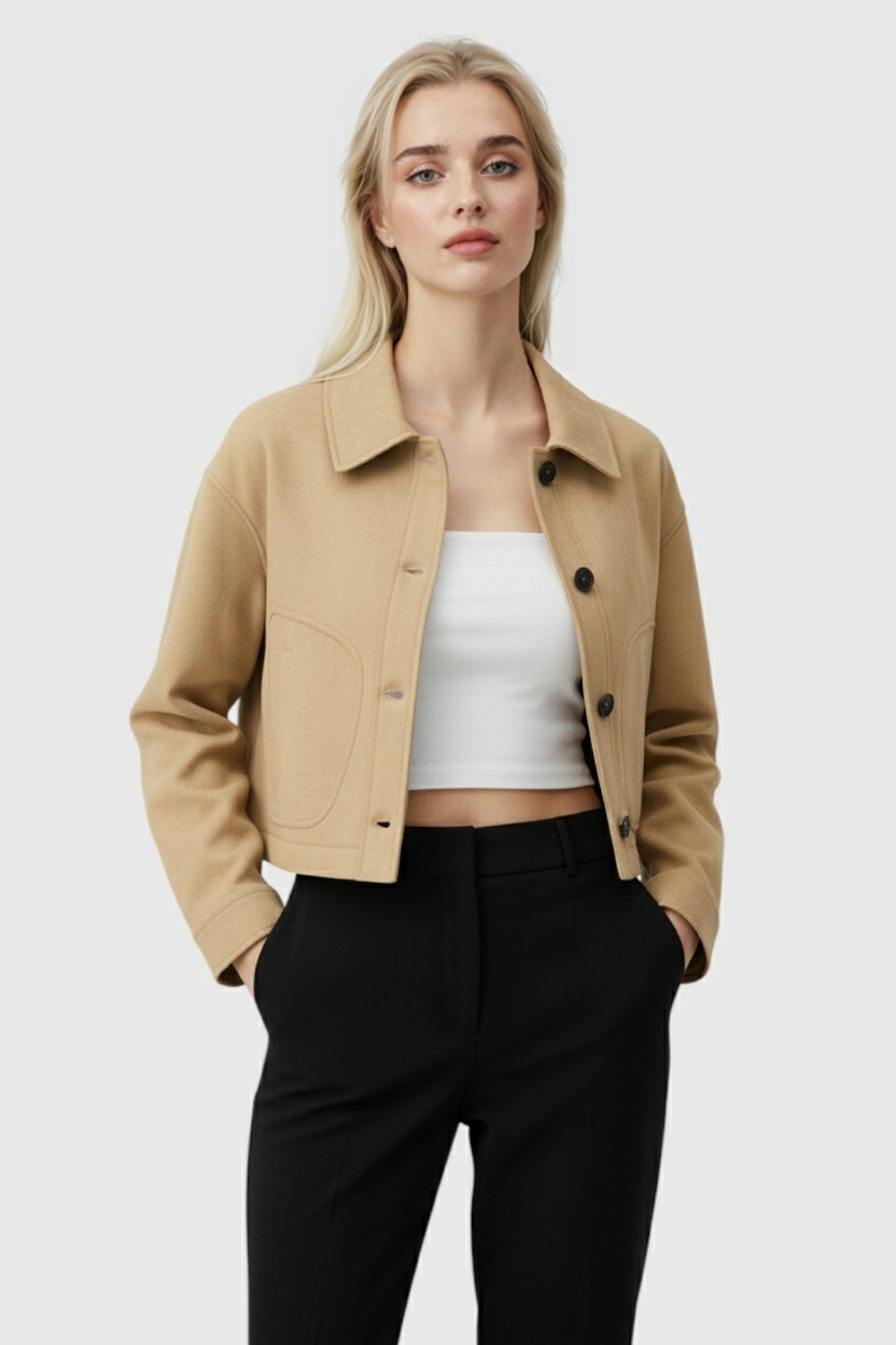 Dames Retro Korte Jasje