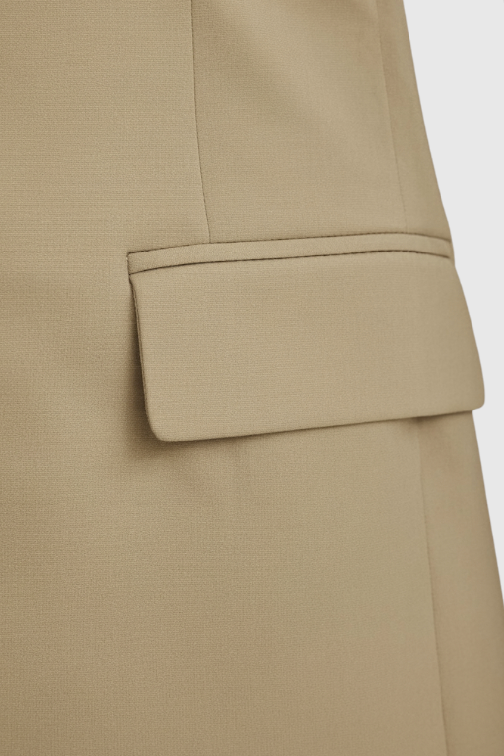 Dames Slanke Beige Blazer