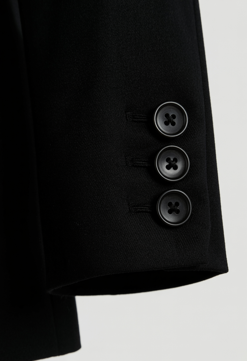 Dames Slanke Zwart Blazer