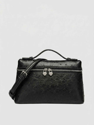 Women's Leather Crossbody Bag - Small, Adjustable Strap, Everyday Carry