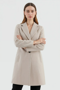Women's Vintage Khaki Coat
