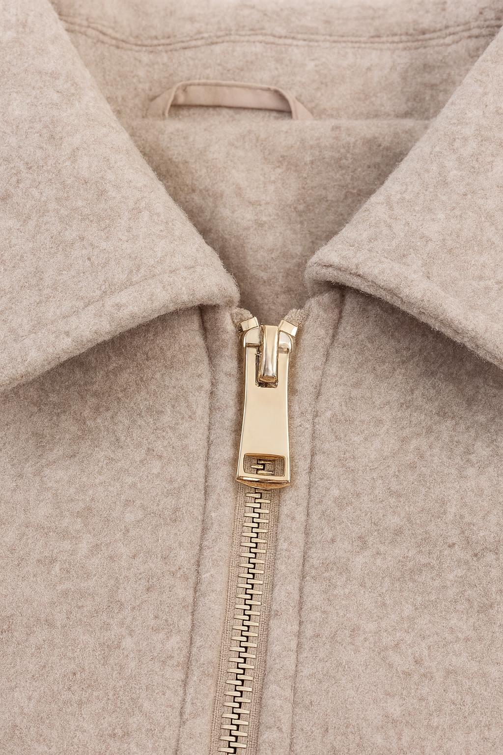 Dames Zacht Ritsjack - Beige