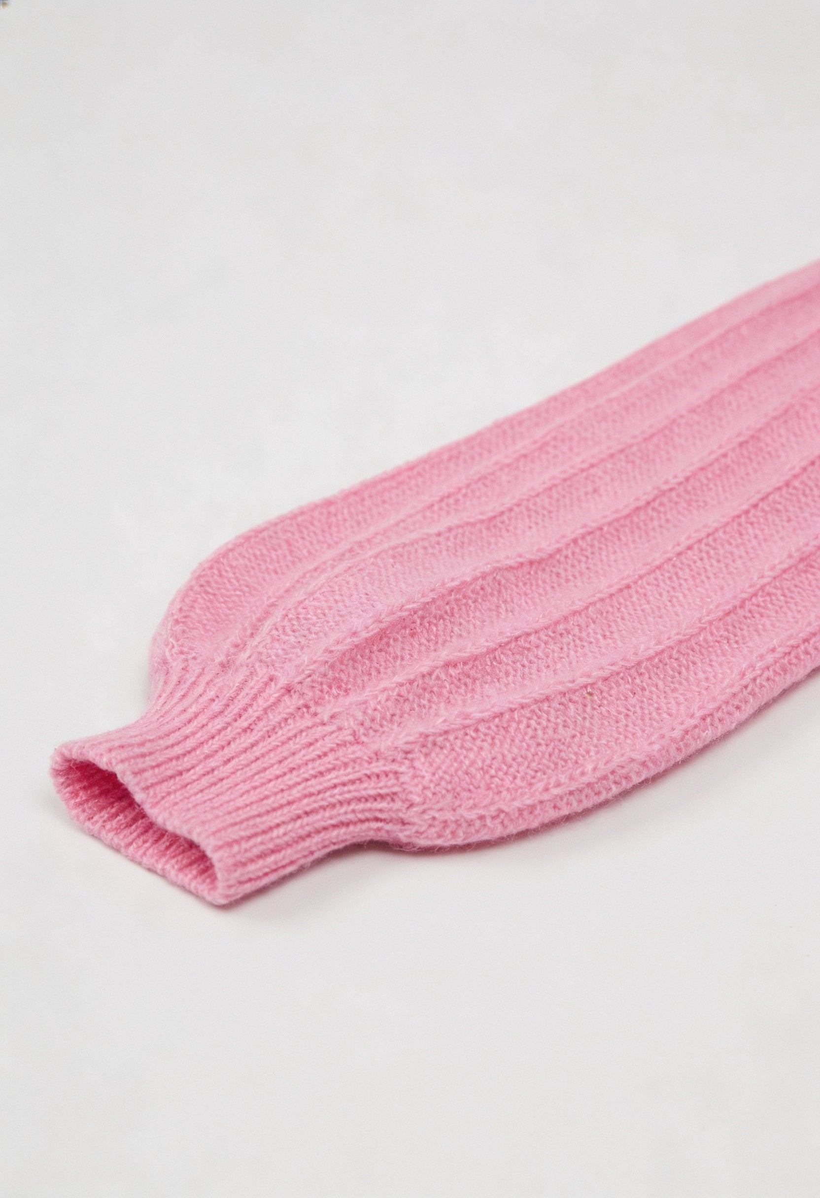 Dames Zachte Roze Gebreide Vestje