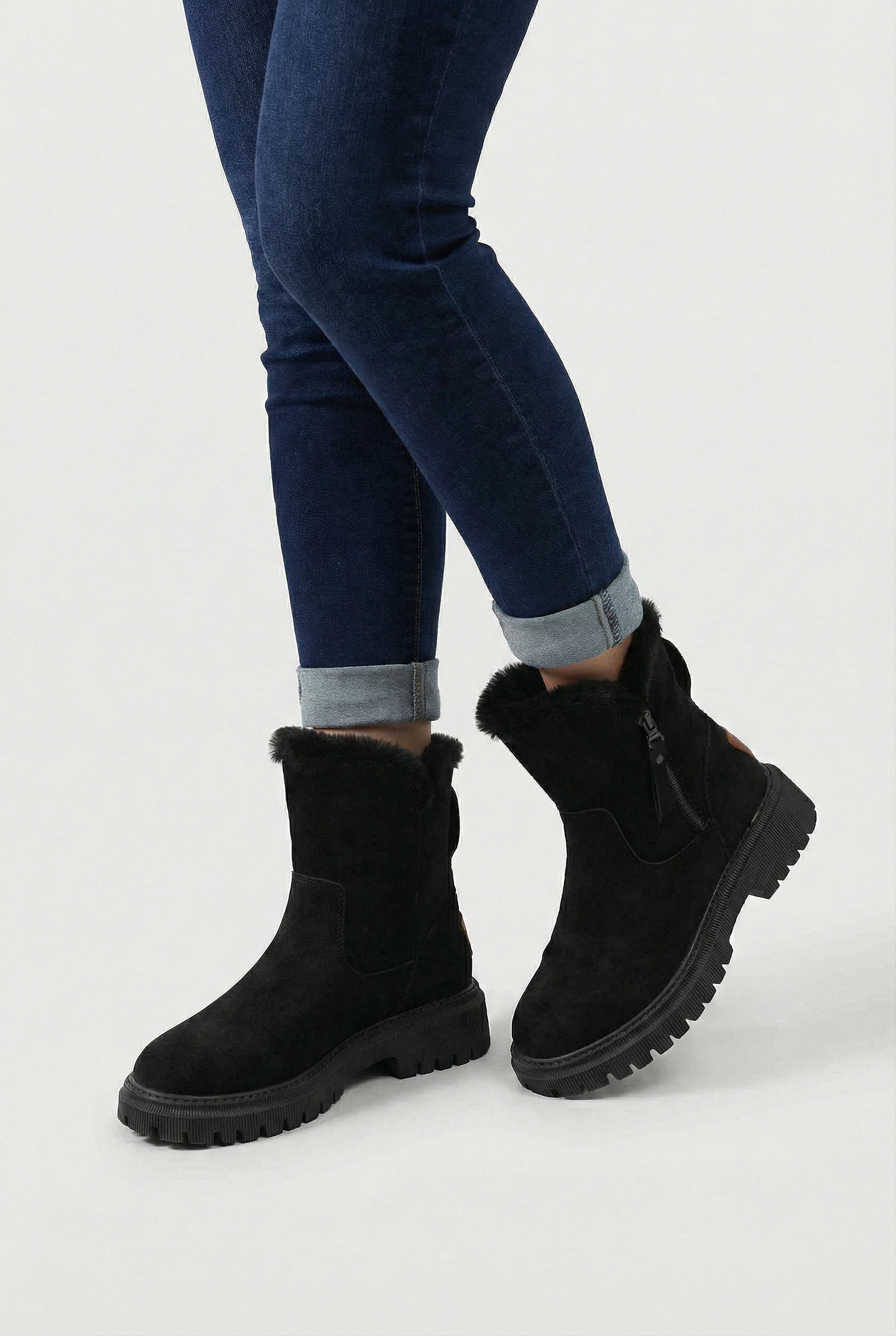 Women's Black Waterproof Snow Boots | Vanda Liamo