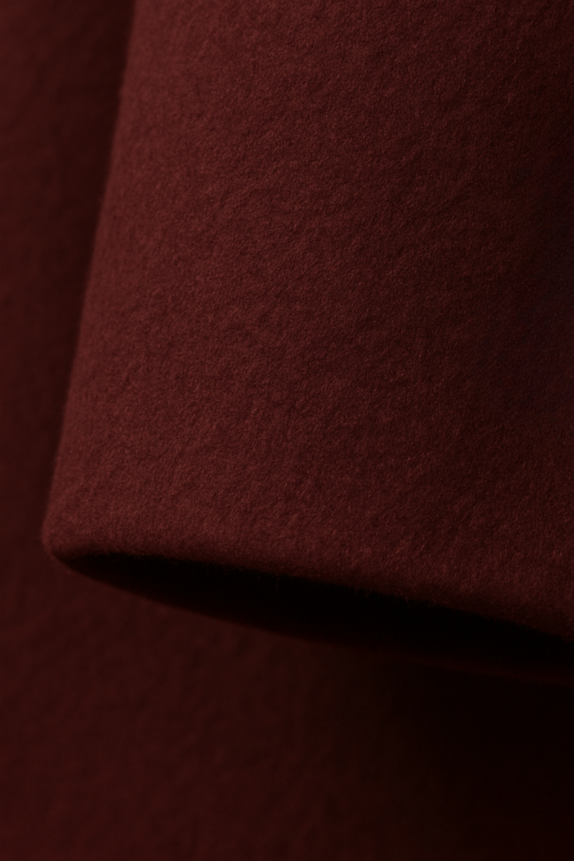 Dames Slim-Fit Bourgondië Jas