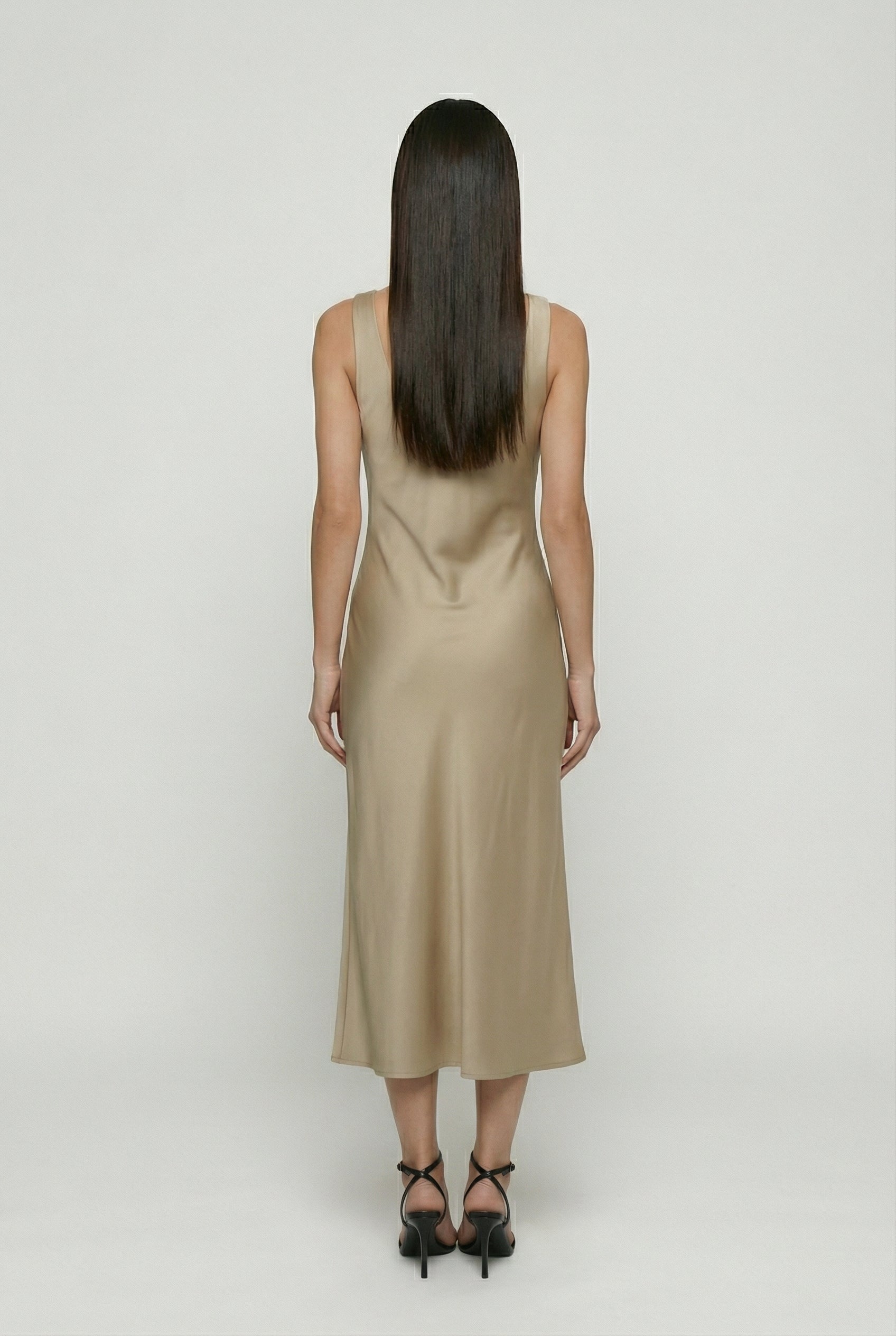 Summer Dress Women's Khaki