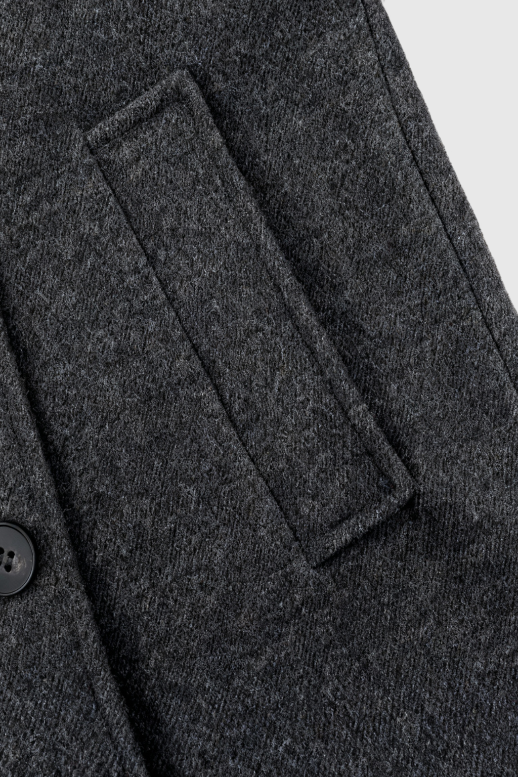 Grijze Lange Dames Jas Winter met Opstaande Kraag