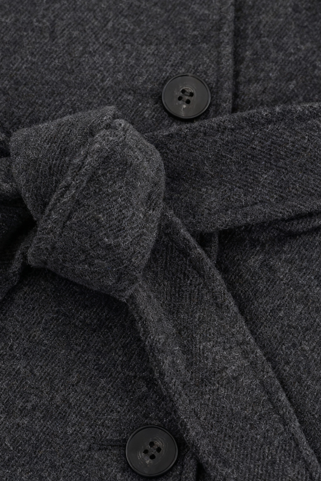 Grijze Lange Dames Jas Winter met Opstaande Kraag