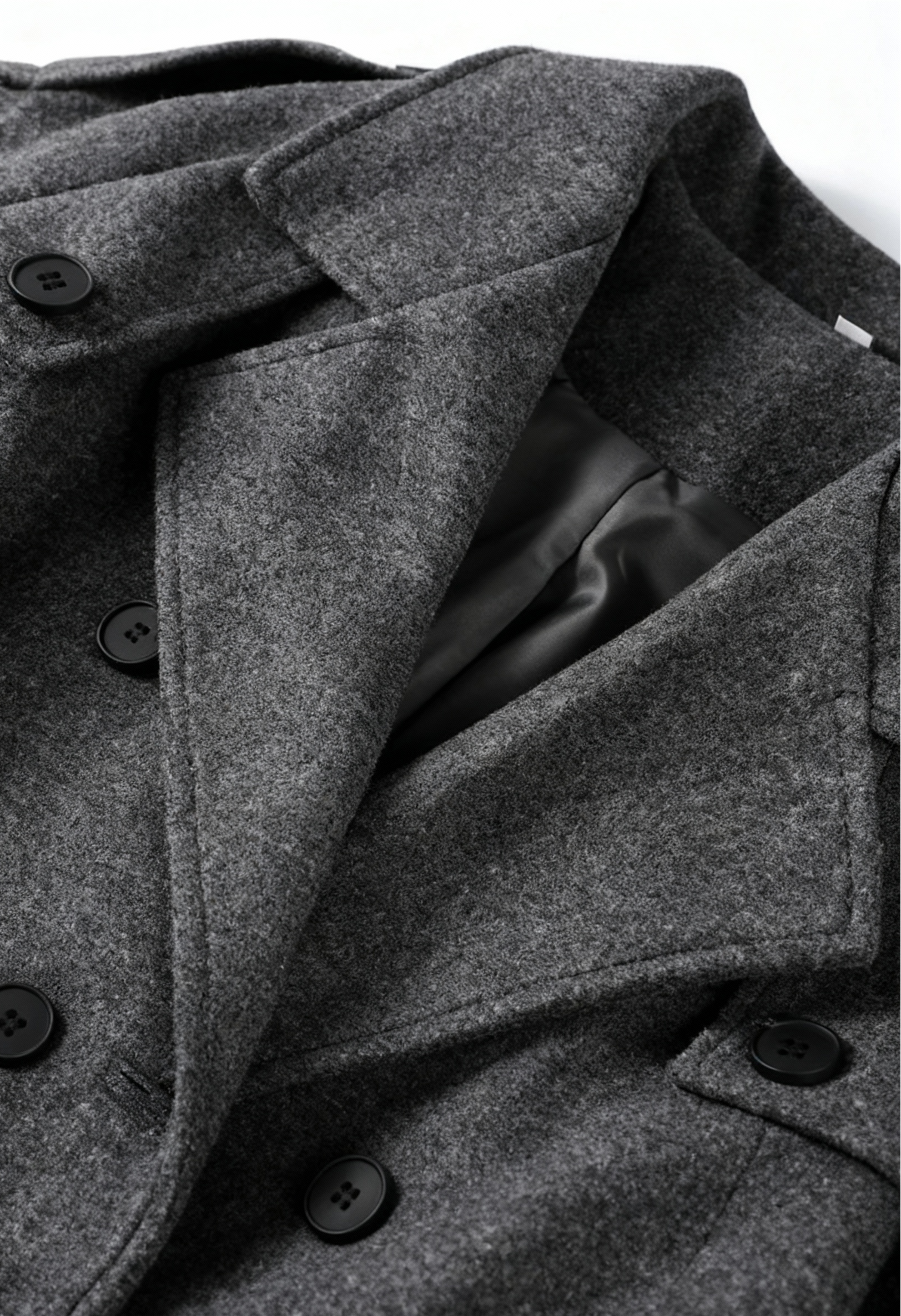 Grijze Lange Trenchcoat