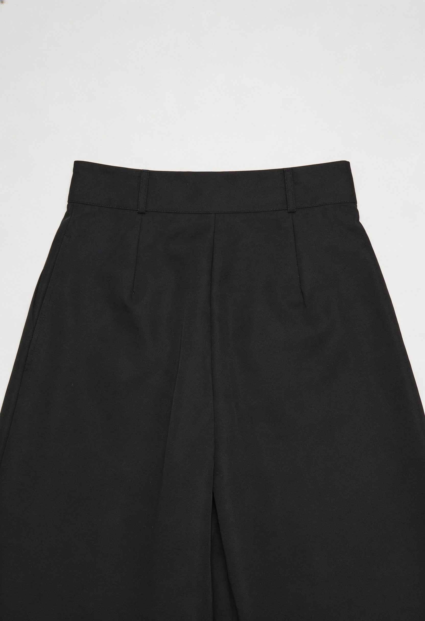 Pants : Women's High-Waisted Wide-Leg Black Dress Pants - Comfortable & Stylish in van Vanda Liamo
