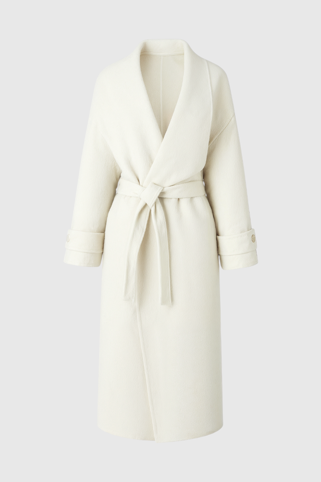 Lange Dames Beige Jas Voor Winter