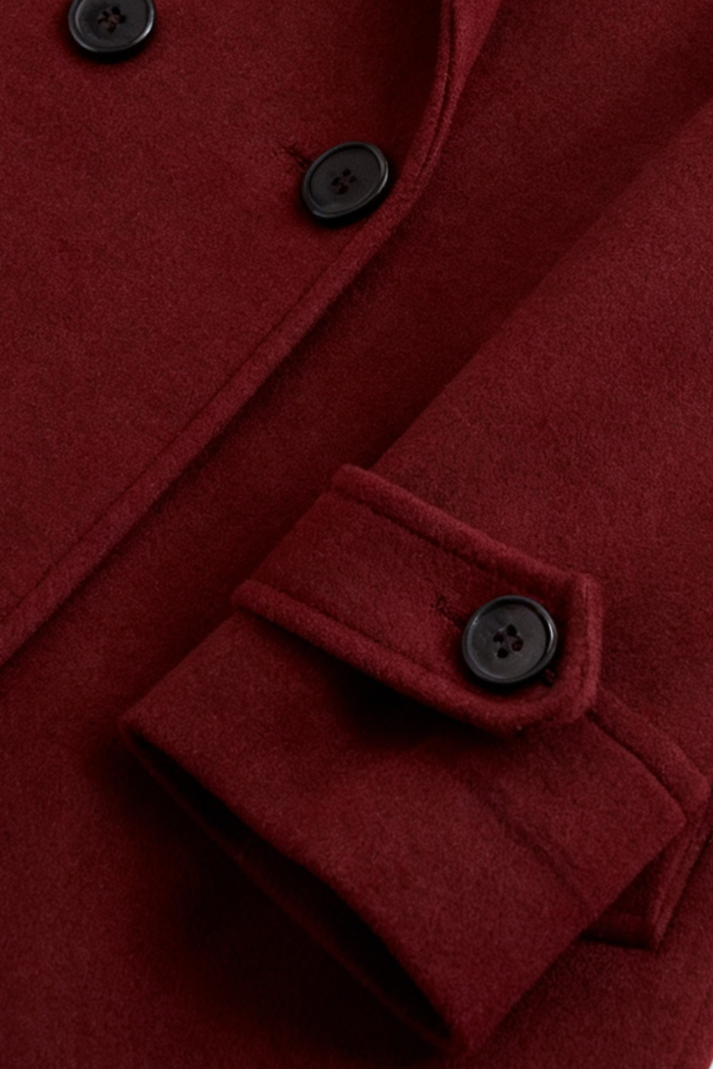 Lange Dames Bourgondië Jas