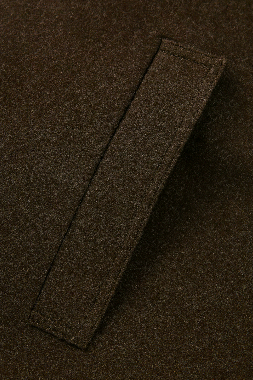 Lange Dames Jas Winter in Bruin