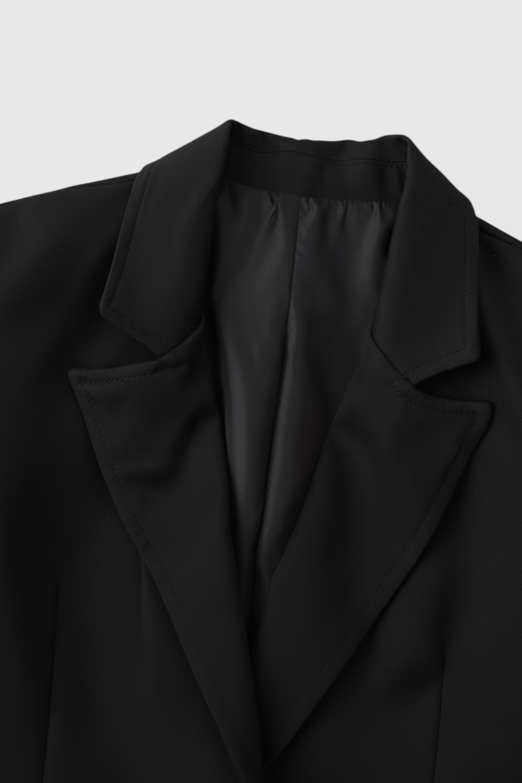 Lange Dames Zwart Jas