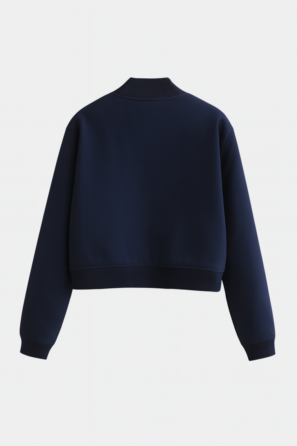 Dames Elegante Bomberjack - Marineblauw