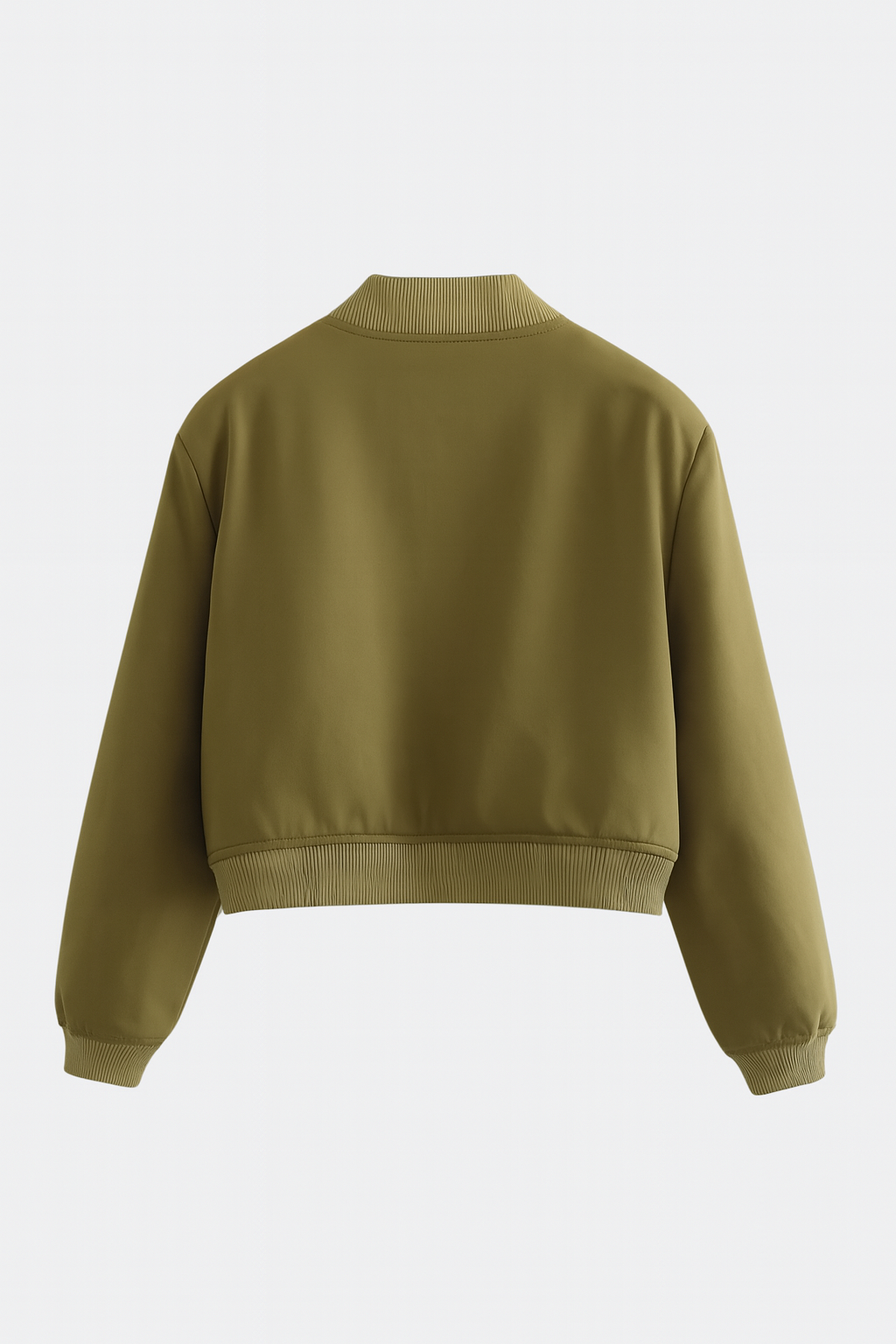 Dames Elegante Bomberjack - Militair groen