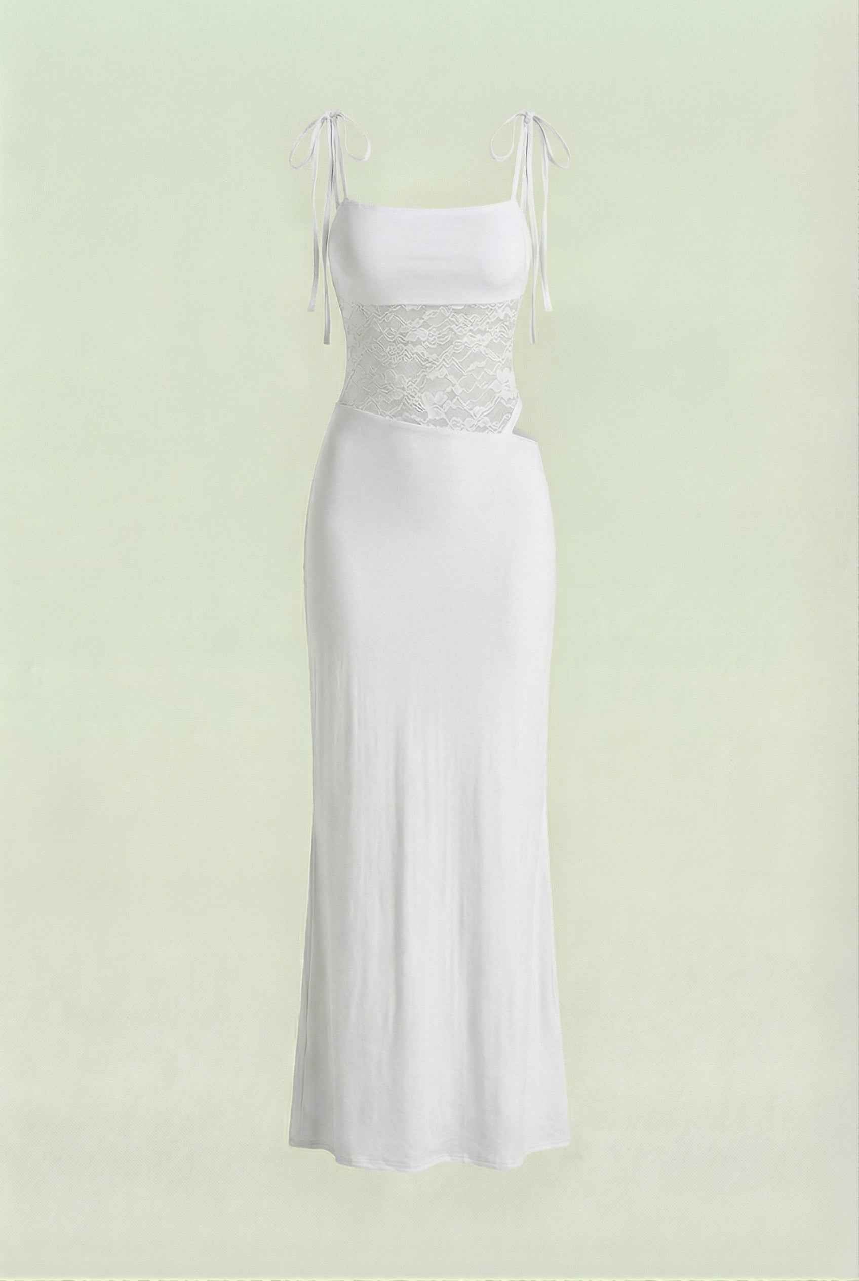 Chocolate Brown Bodycon Maxi Dress