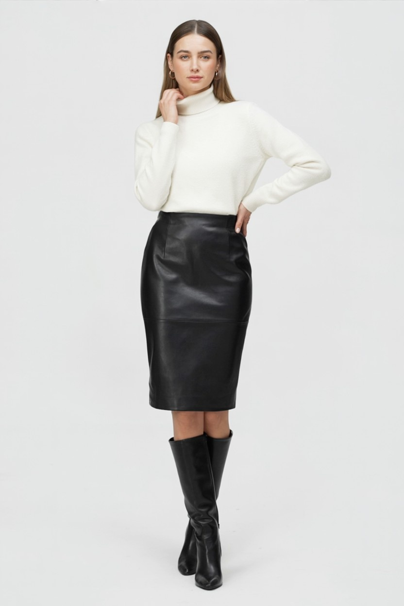 Wit Fleece Gevoerde Thermische Coltrui