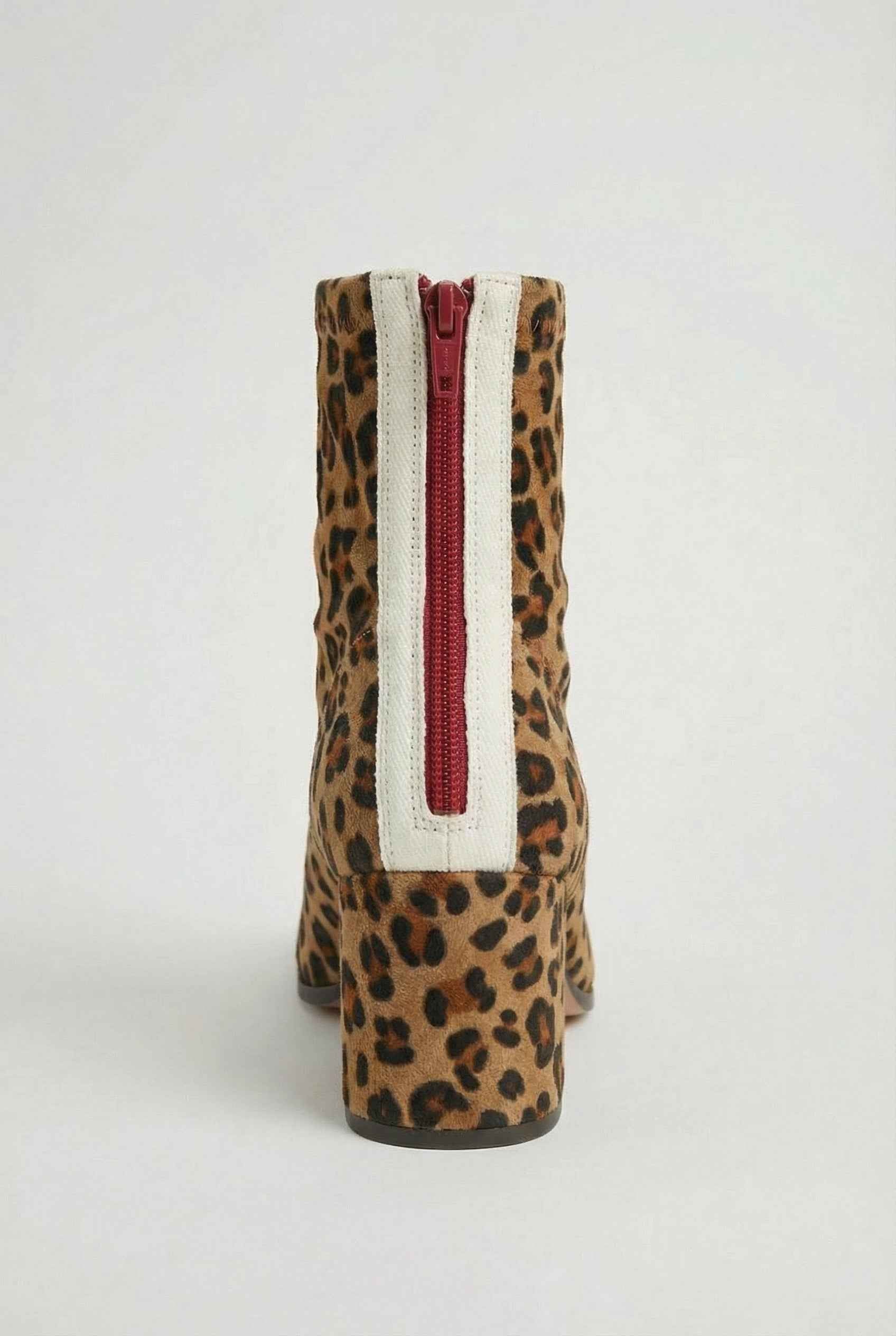 Dark Brown Mid-Calf Heeled Boots for Women