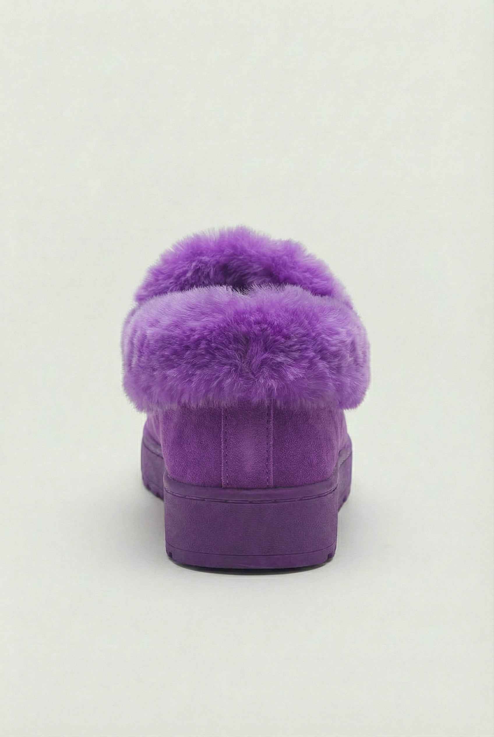 Women's Purple Winter Snow Boots - Water-Resistant & Cozy