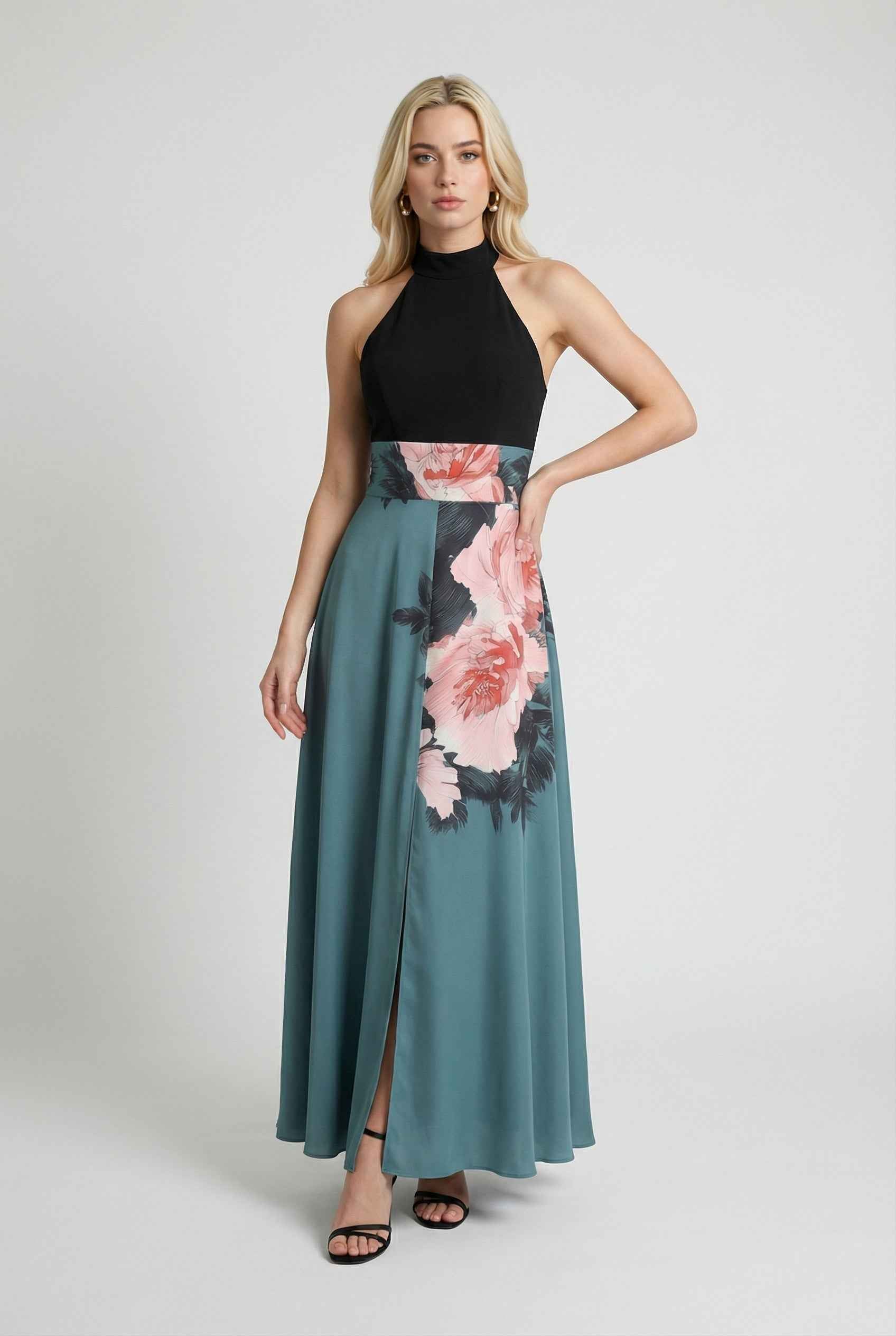 Women's Floral Maxi Dress