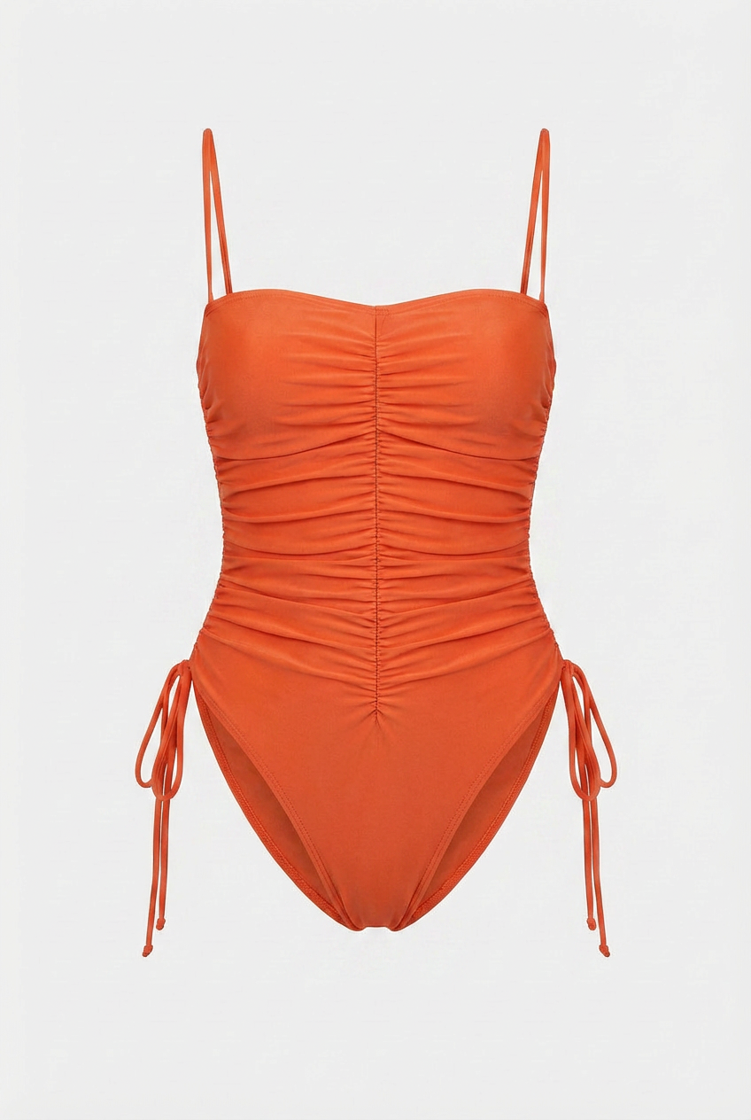 Women's Orange Swimsuit