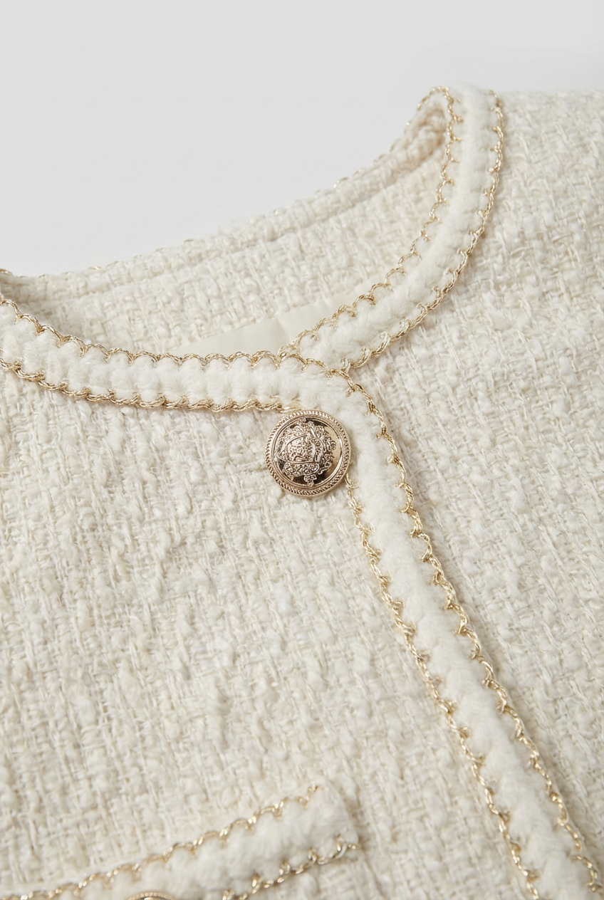 Cardigan : Women's Vintage Knit Cardigan Sweater - Soft Cotton Blend, Button-Front in van Vanda Liamo