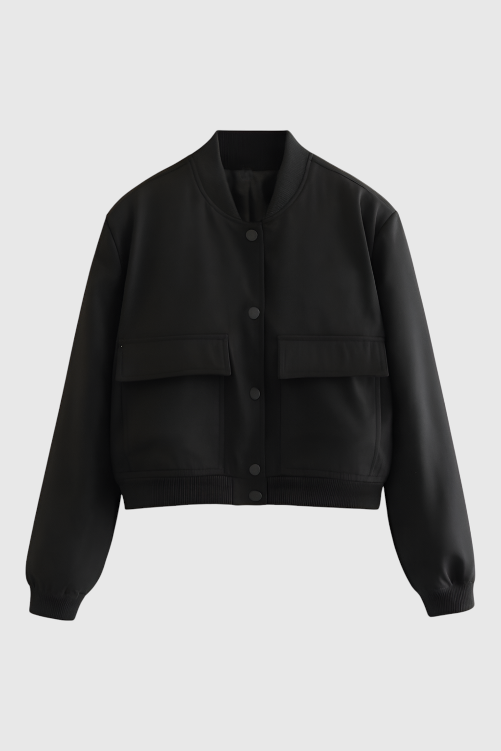 Dames Elegante Bomberjack - Zwart