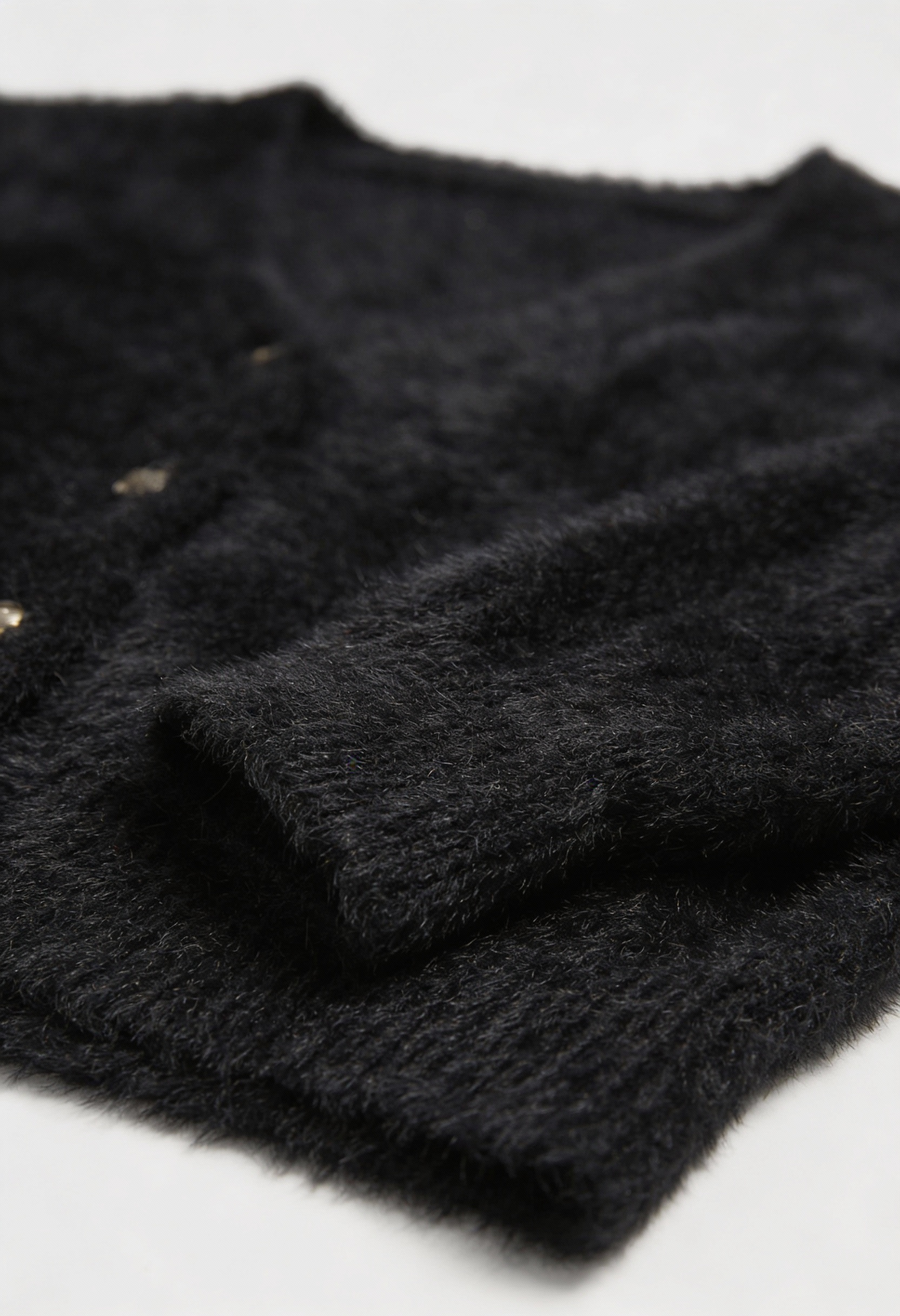 Women's Black V-Neck Cardigan