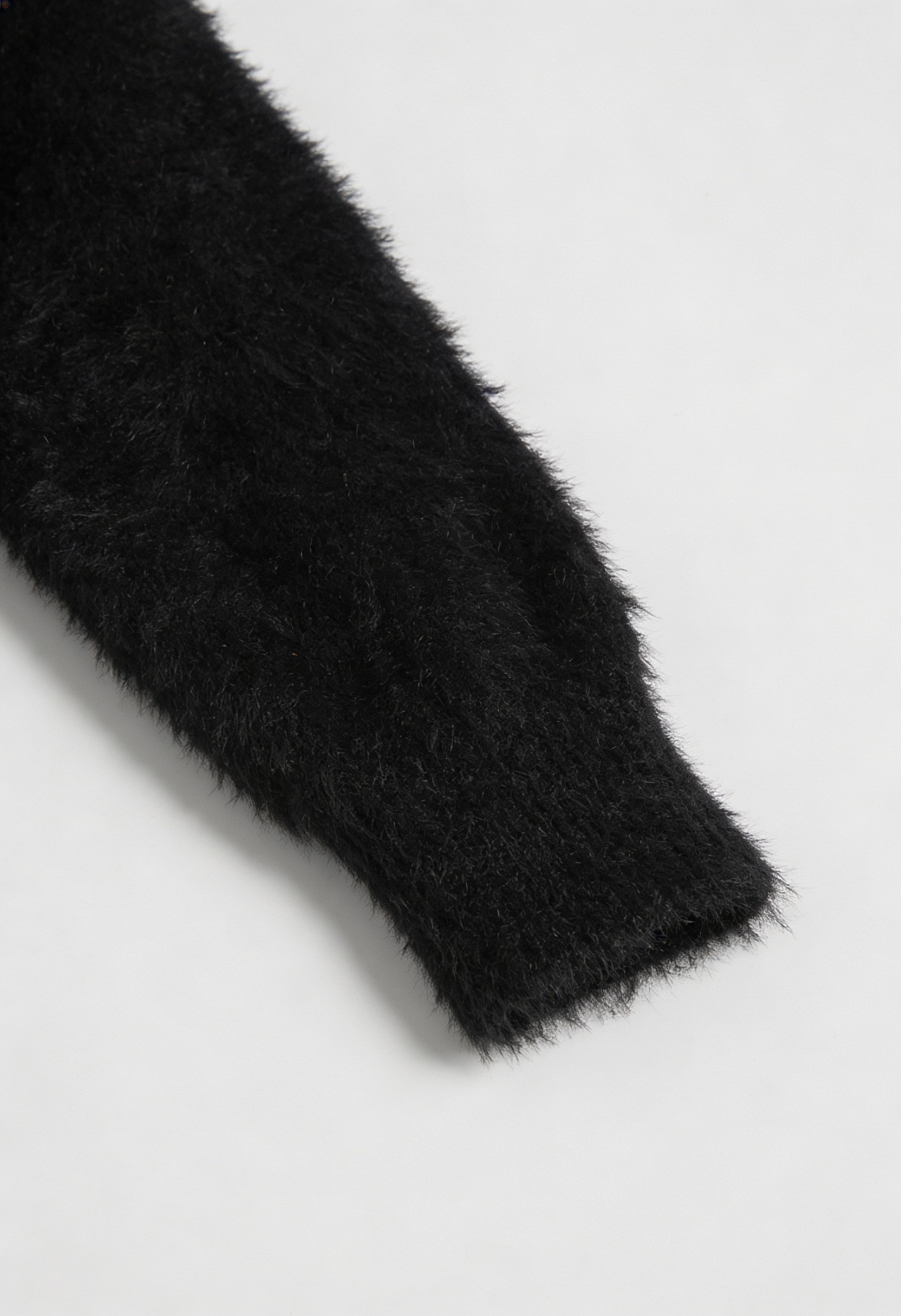 Women's Black V-Neck Cardigan