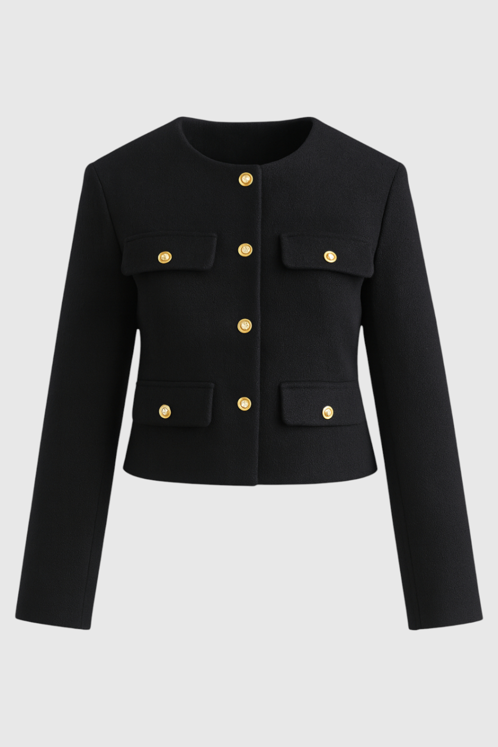 Wit Wintershortjack voor Dames