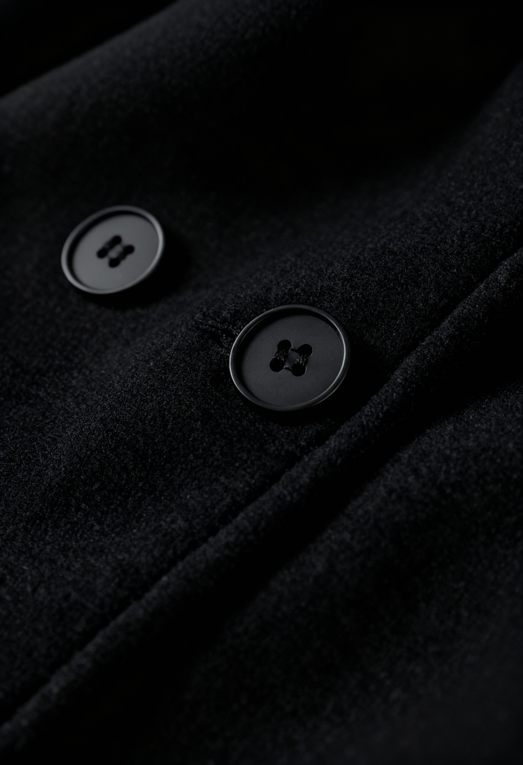 Zwarte Lange Trenchcoat